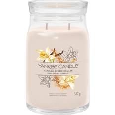 Yankee Candle Rumdufte stearinlys Vanilla Crème Brulee Duftlys 411g