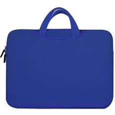 Dame - Neopren Computertasker Hurtel Neopren Laptop Taske m. Håndtag 13-14" Blå