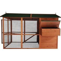Companion chicken coop natural/green