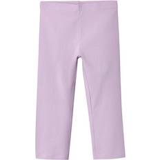 Name It Kid's Capri Leggings - Orchid Bloom