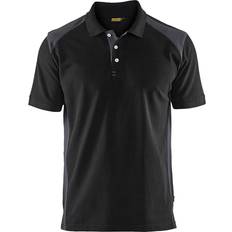 3XL Pikéskjorter Blåkläder Polo Shirt - Black/Medium Grey