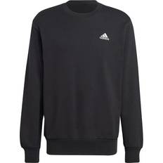 adidas Essentials French Terry Embroidered Small Logo Sweatshirt Men - Black