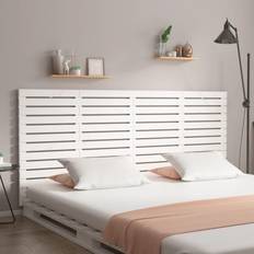 vidaXL 156x3x91,5 massivt Sengegavl