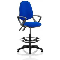 Blue Office Chairs Dynamic Eclipse Plus II Lever Office Chair