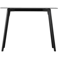 HJ Home Koropi Tempered Glass Writing Desk