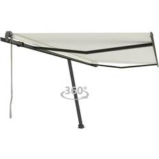 Tendalini da Giardino vidaXL Tenda Da Sole Automatica Autoportante 400x350 cm Crema Arredo Giardino