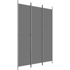 vidaXL anthracite, 150 6-Panel Screen Room Divider