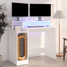 Bord vidaXL with Lights Writing Desk