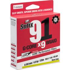Sufix 91 Braid Neon Chartreuse 150m 0,330mm 27,2kg
