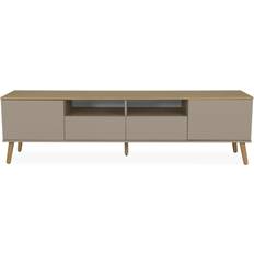 Tenzo Dot Beige / Oak TV Bench 192x54cm