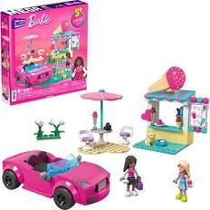 Barbie mega Mattel Barbie MEGA Cabrio & Eisstand, Konstruktionsspielzeug