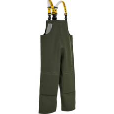 PVC Heavy overalls med knæforstærkning, Olivengrøn
