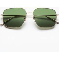 Chimi Pilot Solglasögon Chimi Aviator Sun Pol. Green