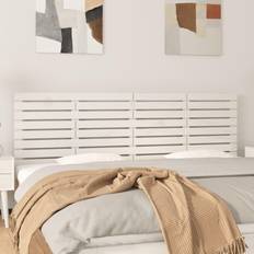 White Headboards vidaXL white, 206 Solid Wood Pine Headboard