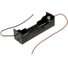 18650 batteriholder MPD BH-18650-W Batteriholder 1 18650 Kabel L x B x H 78 x 21 x 21 mm