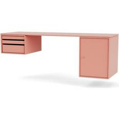 Pink Skrivebord Montana Furniture WORKSHOP Rhubarb Skrivebord