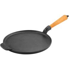 Støbejern Crepe- & Pandekagepander Carl Victor Pandekagejern i Støbejern Diameter 23 cm Sort 20cm