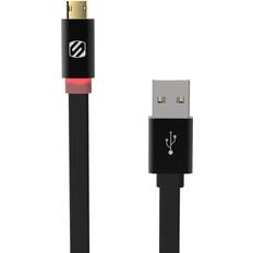 Scosche Kabler Scosche Flatout ladekabel Micro USB stik