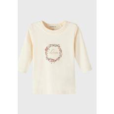 Name It 9-12M Top Name It Nbfsinna Butter Camicia a maniche lunghe cream - beige