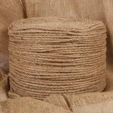 Fils et Fournitures de Couture vidaXL Jute Rope 100 m Long 4 mm Thick