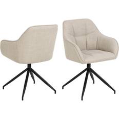 AC Nordic Ljusbeige Karmstol Beige Köksstol