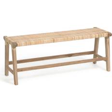 LaForma Beida massiv teak Siddebænk