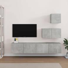 vidaXL Tv-skabssæt 4 TV-bord