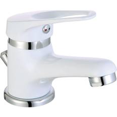 Agua Caliente Instantánea Grifos de lavabo Eisl Eisl Grifo Monomando Speed Blanco NI075SCR-W Plata Cromo