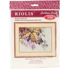 Cross Stitch Kits Needlework Kits Riolis counted cross stitch kit 10.25"x7.75"-balckberries 15 count r990