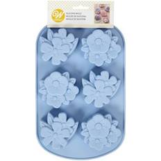 Multicoloured Chocolate Moulds Wilton floral party, 6 070896078100 Chocolate Mold