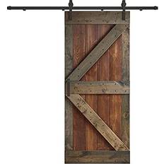 Walnut Sliding Doors Barn Coast Sequoia Sliding Door (x82.7")