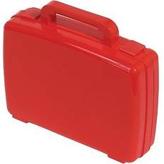 Red Pencil Case Deflecto 39506RED Little Artist Antimicrobial Kids Storage Case Red