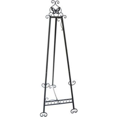 Easels DesignStyles Decorative Metal Easel Stand Black Black