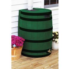 Green Rain Barrels Good Ideas 50 Gal. Darkened Ribs