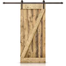 Calhome CALHOME Z Bar Pre Assembled Sliding Door (x82.7")