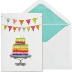 Biglietti & Inviti Cake with Banner Birthday Card