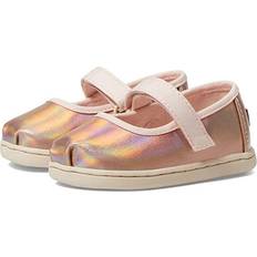 24½ Espadriller Barnskor Toms Jungen Mädchen Mary Jane Schuh, Rotgold-Metallic, 19.5