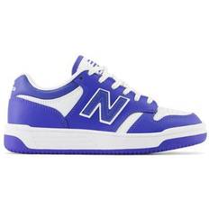 Blå Joggesko New Balance Kid's 480 - Marine Blue/White