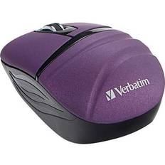 Purple Standard Mice Verbatim 70707 Commuter Series Wireless Mini