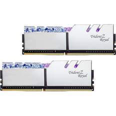 Trident z royal G.Skill Trident Z Royal Silver DDR4 3600Mhz 2x16GB (F4-3600C18D-32GTRS)