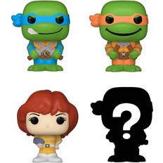 Ninjaer Figurer Funko Teenage Mutant Ninja Turtles Bitty POP! Vinyl Figure 4-Pack Leonardo 2,5 cm