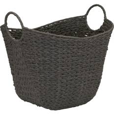 Household Essentials Tall Tapered Paper Rope Wicker Storage Basket