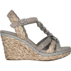 Shoes Impo Women's Oliza Wedge Sandals in Taupe