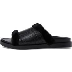 Fur - Men Sandals Stacy Adams Monty Men's Black Slip On