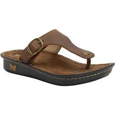 Polyurethane Clogs Alegria Vella Women's Dark Brown/Oiled Euro