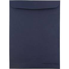 Blue Mailers Jam Paper 9 x 12 Open End Envelopes Navy Blue 50/Pack