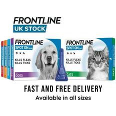 Frontline Cat Pets Frontline spot on for cat flea tick lice treatment