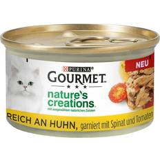 Gourmet 85g Nature’s Creations Wet Cat Food - 25% Off!* Chicken with Tomato