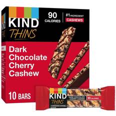 Cherry Chocolates KIND Thins Snack Bars Dark Chocolate Cherry Cashew