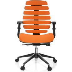 Hjul - Orange Kontorsstolar hjh OFFICE Professionell Ergo Line II Kontorsstol